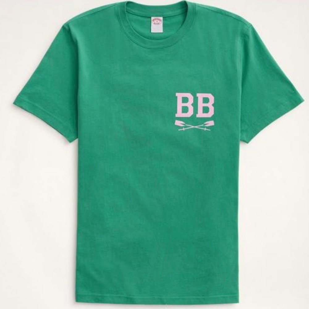 Large Brooks Brothers Nautical T-Shirt - Picture 3 of 3